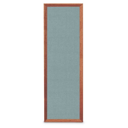 United Visual Products Slim Style Indoor Enclosed Corkboard, 24 UVRDS23SBH-BRONZE-SURF